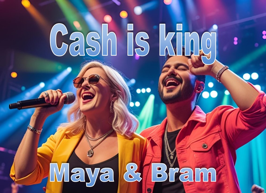 Albumcover van Cash is king